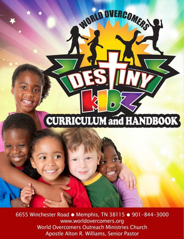 WOOMC DESTINY KIDZ CURRICULUM AND HANDBOOK