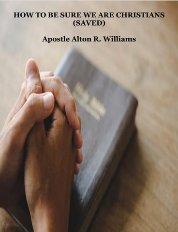 How to Be Sure We Are Christians PDF