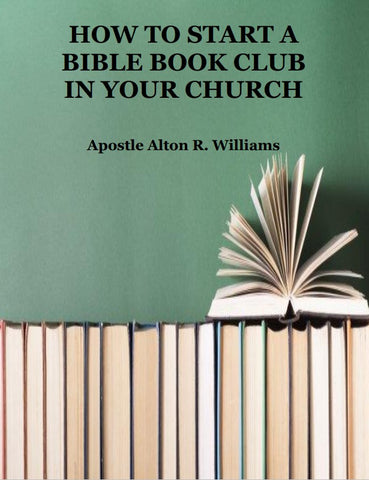 How to Start a Bible Book Club in Your Church PDF