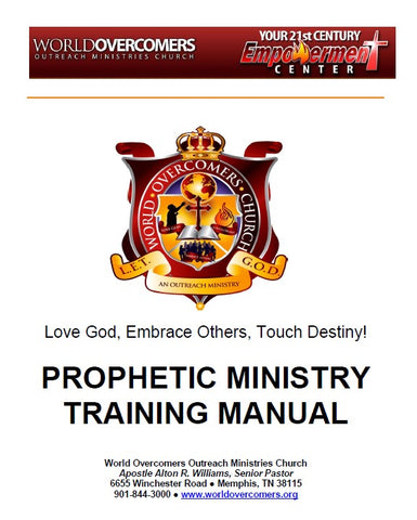 WOOMC Prophetic Ministry Training Manual PDF