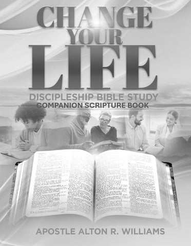 Change Your Life Discipleship Bible Study Companion Scripture Book PDF