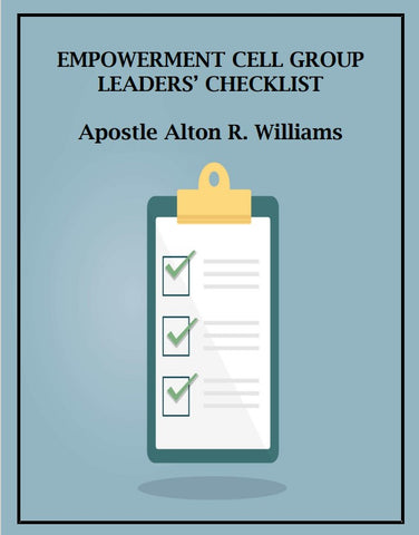 Empowerment Cell Group Leaders' Checklist PDF