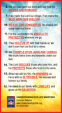 Psalm 91 Protection for Your Family Card