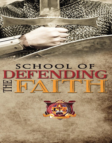 The School of Defending the Faith Questions, Objections, and Answers PDF