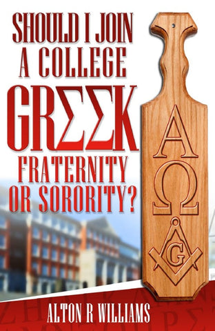 Should I Join a College Greek Fraternity or Sorority? PDF